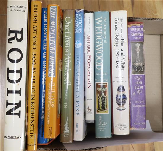 A collection of Art and Antique reference books: